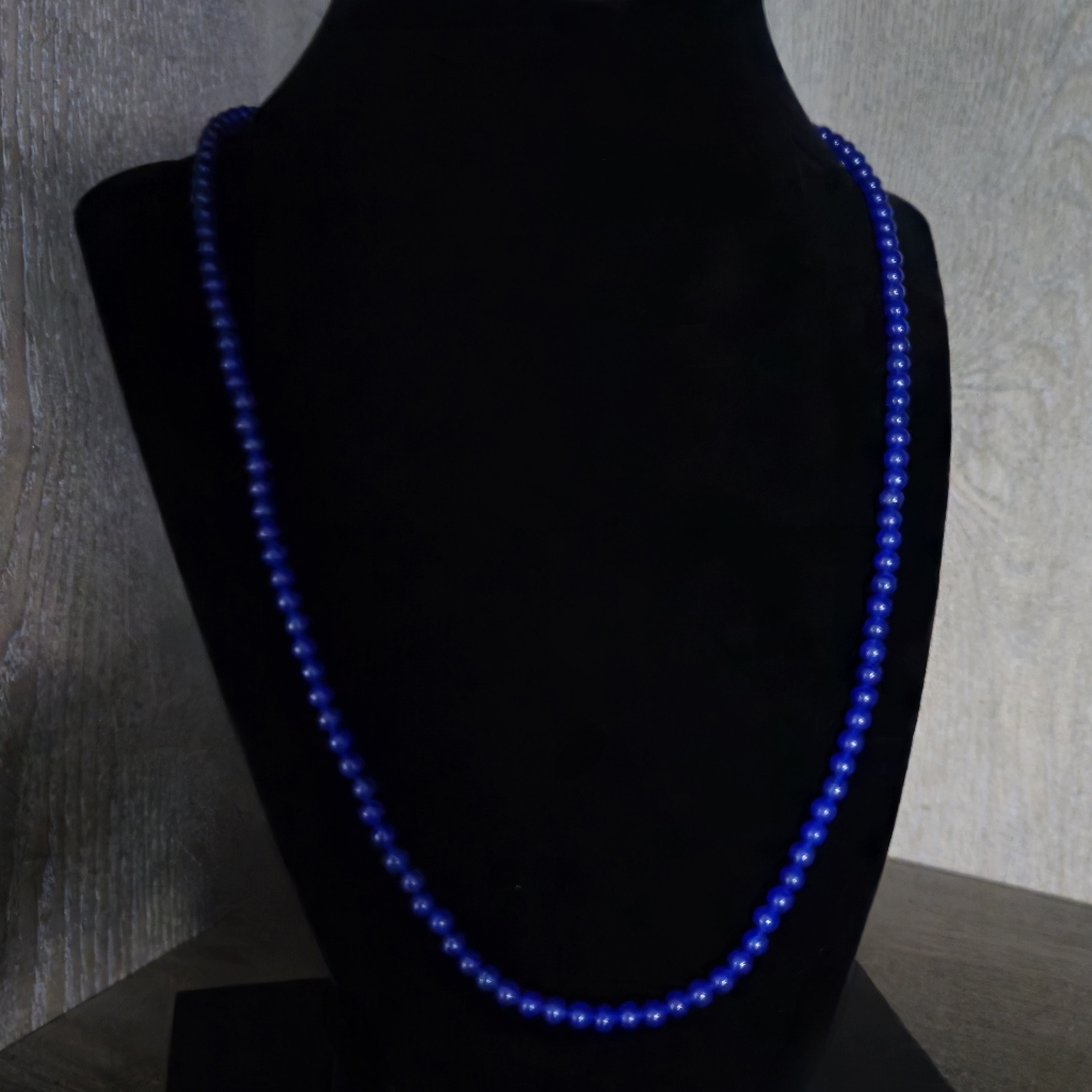 Nicky Butler Blue Quartzite Nb Designer Bead Necklace 925 Sterling Silver Nwt